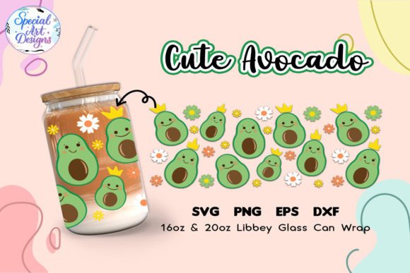 Download Libbey Glass 16oz | 20oz | Avocado Svg - Avocado Collection